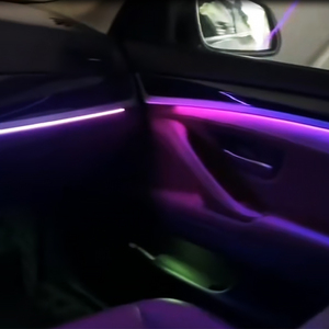 Yeni tasarım otomobil iç LED ışık otomatik aydınlatma sistemleri BMW 5 serisi F10-F18 için dinamik ortam ışığı - Product Image 6