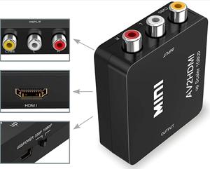 RCA RCA-Verbundwerkstoff CVBS AV zu HD Video-Audio-Konverter AV2HD-Adapter Mini-Box Unterstützung 1080P - Product Image 2