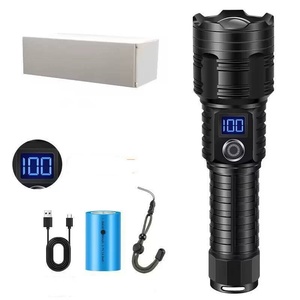 EDC el feneri XPE LED 2000 lümen ve meşale MicroUSB 3 modu el feneri su geçirmez yürüyüş acil İşlevli el feneri - Product Image 3