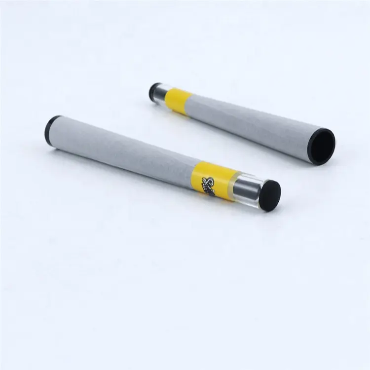 En vrac pas cher prix Kingsize support en plastique tube pré-roulé accessoires pour fumer papier à cigarettes emballage verre filtre pointe avec Logo