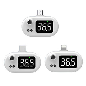 ポータブルデジタル温度計LCDディスプレイ携帯電話USBスマート温度計 - Product Image 2