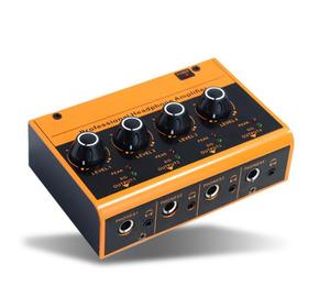 GPUB PH-4 <strong>Headphone</strong> Amplifier 4 Channel for 3.5mm and 6.5mm Jack Stereo <strong>Output</strong> Smartphone Computer Connecting - Product Image 2