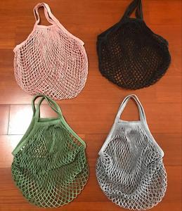 Reusable Grocery Eco-friendly Tote <strong>String</strong> net Shopping Cotton Mesh Bags - Product Image 6