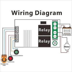 DC 6V 12V 24V <strong>Motor</strong> Adjustable Speed <strong>Controller</strong> DC PWM <strong>Controller</strong> Forward and Reverse Switch <strong>Motor</strong> <strong>Controller</strong> - Product Image 2