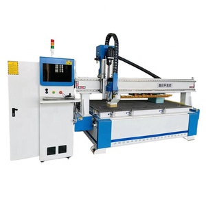 Erschwing liche automatische Lade-und Entlade maschine für CNC-Router-Tür schneide maschinen mit Controller 3-Achsen - Product Image 1