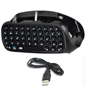 Wireless Controller-Tastatur mit Ladest änder für PS4 Gamepad Chatpad für PS4-Zubehör Message Chat für Playstation 4 Slim - Product Image 6
