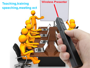 Puntatore senza fili presentatore Clicker presentazione luce rossa puntatore per l'insegnamento Powerpoint PPT presentatore puntatore riunione Laser - Product Image 6