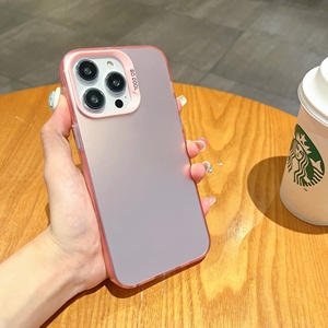 メッキマットフロスティングTPU PCケースiphone 16 15 14 13 12 11 XS XR Pro Max Plus IMD防爆シェルカバーケース - Product Image 5