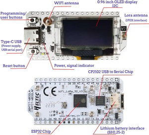 ESP32 WiFi <strong>Kit</strong> CP2012 Development Board with 0.96&quot; OLED Display WIFI <strong>Kit</strong> 32 for <strong>Arduino</strong> NodeMcu with Pin