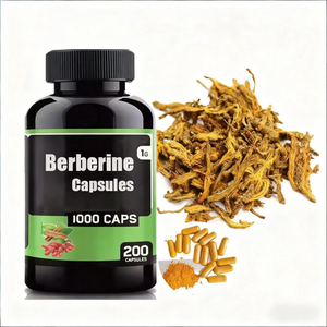 Les capsules de Berbérine HCl d'extrait de plantes à base de plantes 500mg/1000mg Les suppléments pour adultes améliorent l'immunité - Product Image 6