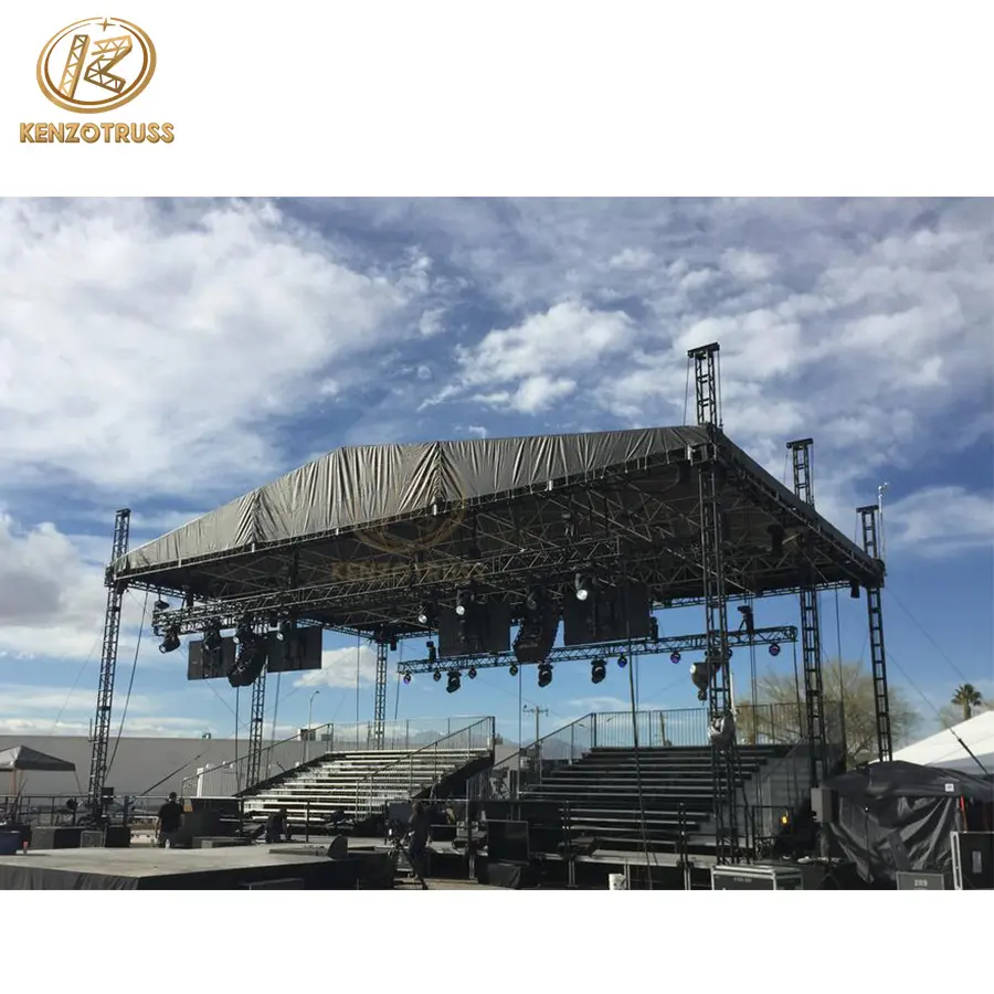 Lighting Truss Aluminum Concert Truss Stage Roof Truss System for Sale