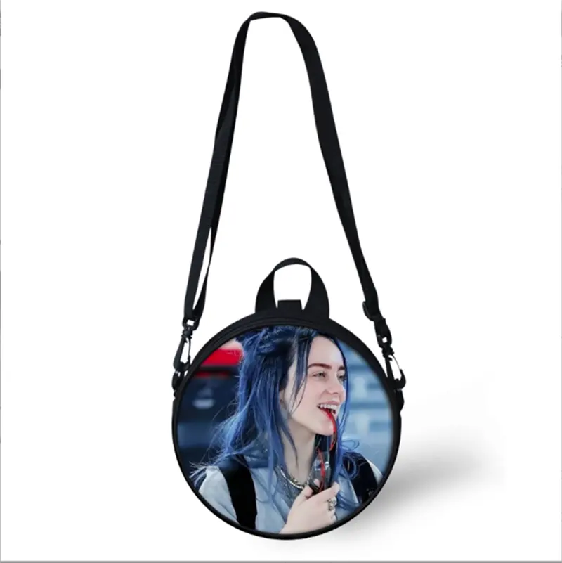 Custom Photo Sublimation 2021 Handbag 3D Printing Fabric Crossbody Shoulder Bag for Women Drop Shipping Women's Cute Back Pack