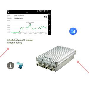 Weather Station 4G Battery <strong>Operated</strong> Data Logger Temperature Monitoring <strong>Device</strong> Alarm Security Alarm <strong>System</strong> - Product Image 3