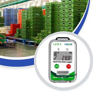 Asset tracker 4G Tracker <strong>GPS</strong> <strong>Data</strong> <strong>Logger</strong> for Temperature Location Light and Vibration