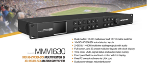 Avmatrix MMVI630 16通道3G-SDI视频矩阵切换器和多查看器 - Product Image 4