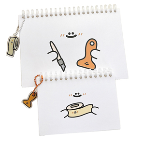 Cuaderno magnético impreso con cubierta de PVC de estilo mini A5 personalizable, diseño único con encuadernación de hojas sueltas del fabricante de papel personalizado - Product Image 1