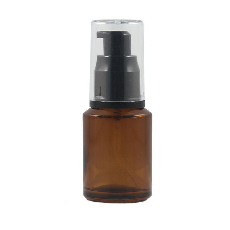 Light Brown Bottle Lotion Pump