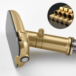 Mới thông minh hiển thị kỹ thuật số 360 độ xoay Súng phòng tắm màu xám lưu vực vòi tap hiển thị kỹ thuật số lưu vực vòi nước - Product Image 3