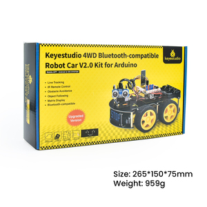 4WD Robot Car Educational Stem Spielzeug Robotics Kit Roboter Kit für Arduino