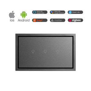 Free Shipping <strong>Smart</strong> <strong>Switch</strong> Wifi No Neutral Wall <strong>Switch</strong> Us Eu Indian No Capacitor <strong>Smart</strong> Home Control Panel - Product Image 6