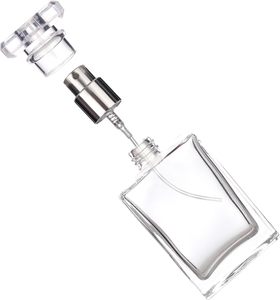 Empty Glass Perfume Spray Bottle Rectangular 30ml Perfume Bottle Custom Packaging Glass Bulk with <strong>Box</strong> 50ml <strong>100</strong> <strong>ml</strong> - Product Image 2
