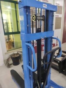 1000kg <strong>Manual</strong> Hydraulic Hand Stacker 3meter Semi-Automatic Hydraulic Stacker for Warehouse <strong>Handling</strong>