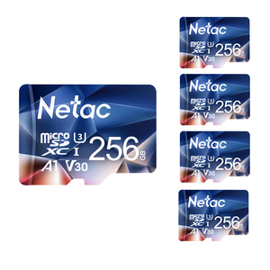 Netac 256GB 512GB Clase 10 Tarjeta SD TF Tarjeta de memoria Azul OEM Color teléfono inteligente de gran capacidad/cómputo móvil - Product Image 3