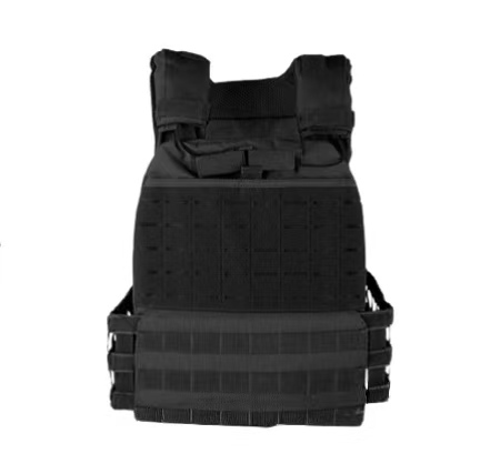 Black weight vest