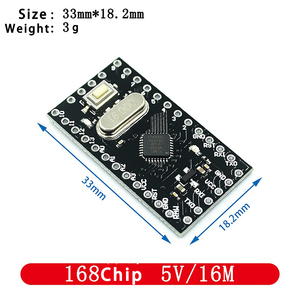 Lorida Nano <strong>Pro</strong> <strong>Mini</strong> Development Board Improved 5V 16M 3.3V 8M ATMEGA328P Chip Electronic Building Block Kit