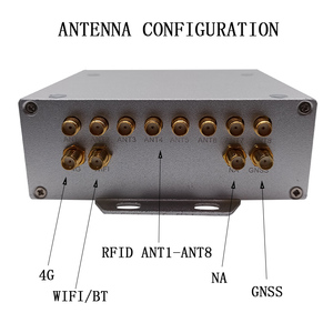 UHF RFID Android System Reader Impinj R2000 8 Port Antenna with RS232 RJ45 HDMI <strong>USB</strong> 4G GPS WIFI Interface RFID Reader