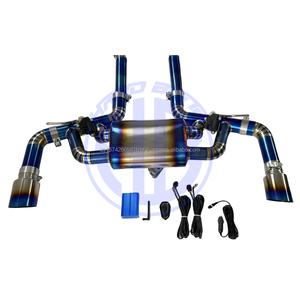 High Quality Popular Bluish Titanium Performance Alloy Exhaust <strong>Tips</strong> <strong>Valve</strong> Engine Variable for TOYOTA SUPRA A90 3.0T - Product Image 3