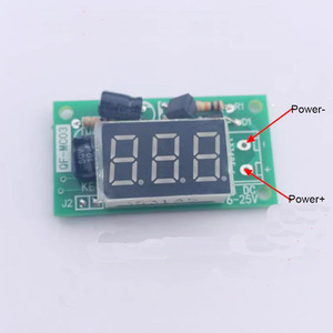 Taidacent 5V 12V 24V Sin memoria Módulo de contador de disparo NPN de bajo nivel Módulo de medidor de conteo 3 dígitos Pantalla roja Contador digital - Product Image 6