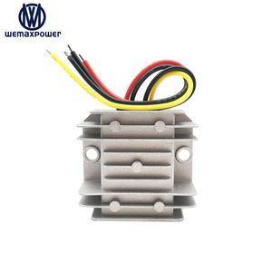 WEMAXPOWER salida de voltaje estable paso arriba abajo 2amp DC/24V DC 12V a 24V 48W Buck Boost convertidor 2a regulador de voltaje 24vdc
