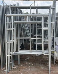 Encofrado de hormigón de andamio de Marco en H de acero fuerte y estable y soporte de construcción de gran altura - Product Image 4