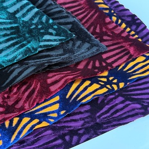 Chất lượng hàng đầu luxurysense Phượng nhung lụa 100% PD + Burnout vải siêu thoải mái và mềm mại cho cloing - Product Image 1