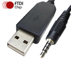 FTDI USB zu 3.5 Stereo 4-poliges Radio programmier kabel Vertex EVX-261 EVX-530 EVX-531 EVX-534 EVX-539 Config Cable CT-106 - Product Image 1