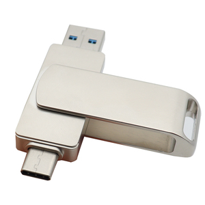 Typ-C-Metall-Flash-Laufwerk 2 in 1 OTG 2.0 3.0U Disk Custom ized LOGO Memory Stick 8GB 32GB 64GB 128GB 256GB 1TB USB C-Stick - Product Image 4