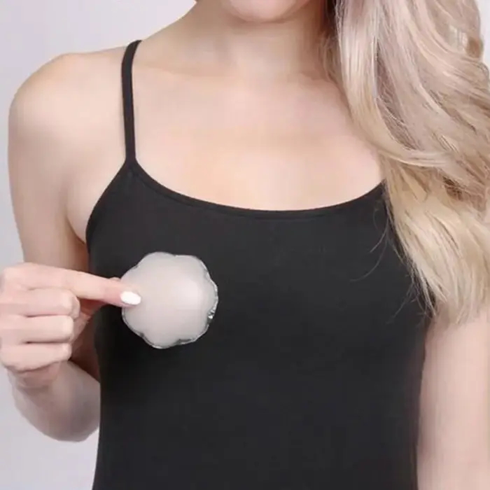 2020 New Sexy Girl Nipple Covers Puro Silicone Riutilizzabile Inserti Reggiseno Per Boob Nastro Personalizzato Pasties Sollevamento Del Seno copertura Dell'ugello