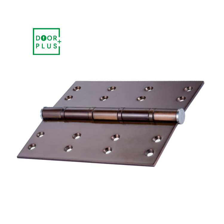 Doorplus Customized Heavy Duty Brass Concealed 6 Inch 180 Degree Rose Gold Door Pivot Hinge