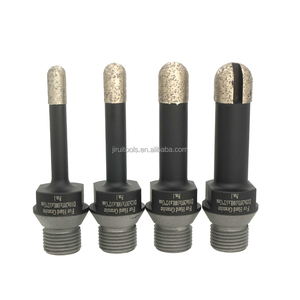 Özelleştirilmiş elmas CNC kanal açma uçları 10/12/16/20/25MM top kafa elmas freze kesicisi freze oluklar veya granit üzerinde flüt - Product Image 4