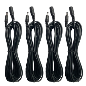 สายไฟต่อชายเป็น Dc 1ม. 1.5ม. 2ม. สายต่อ Dc 5.5X2.1มม. 5.5X2.5มม - Product Image 1
