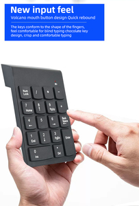 High Quality Mechanical Feel <strong>Numeric</strong> <strong>Keypad</strong> Mini 19Keys One Hand Wired <strong>Keyboard</strong> - Product Image 2