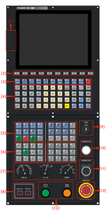 10.4 pollici Cnc Controller fresatrice Multi canale personalizzato Plc aperto Cnc foratura e maschiatura Center Motion Controller - Product Image 2