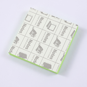 Bloc de notas Índice-Bloc de notas de papel publicado Pegatinas Suministros de oficina Bloc de notas pequeño para uso estacionario de oficina Bloc de notas adhesivas - Product Image 5