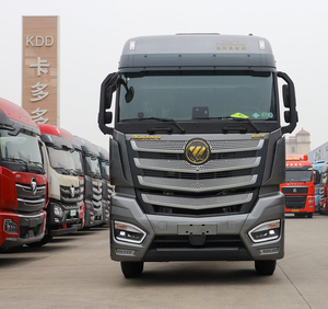 Foton Auman EST 530 <span class=keywords><strong>HP</strong></span> AMT自動6X4トラクタートラック新しい状態カミンズLNGトラクタートラックヘッドエアサスペンションLHD