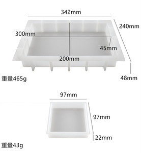 Üreticileri özel silikon epoksi kalıp kesme tahtası için büyük derin reçine kalıp, nehir masa, tepsi, sehpa resina epoxi - Product Image 5