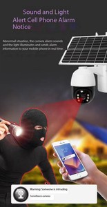 Wi-Fi или 4G Солнечная камера Поддержка голосового домофона tf карта поддерживает до 256G 6 миллионов купольная камера