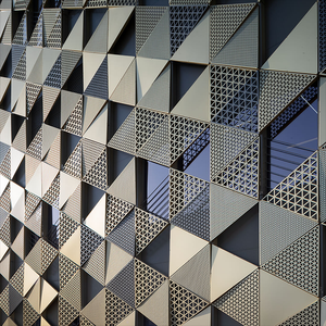 Materials ysteme Perforierte Platte Terrakotta-Wand Belüftetes Streck metall für Fliesen Aluminium fassade Hochwertiges Haus Maybach
