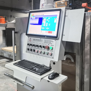 2005 מכונות hulong חם HKNC-560 + 5 ציר cnc מסור בתוספת מכונת חיתוך גרניט נתב עם דלתות אבטחה מצלמה