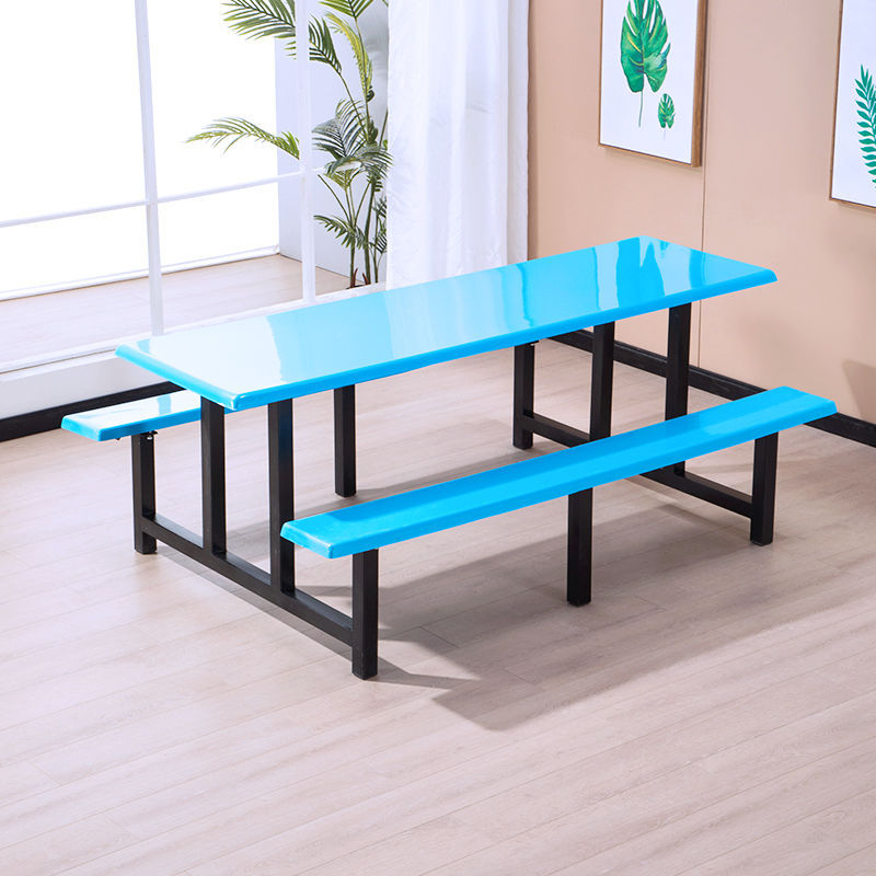 Eight-seater blue thickened painted stand